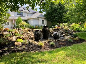 Waterfalls & Bubbling Urns